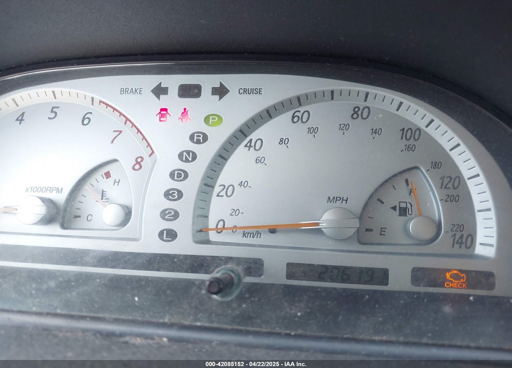 2003 TOYOTA CAMRY SE V6 VIN: 4T1BF30K43U552328