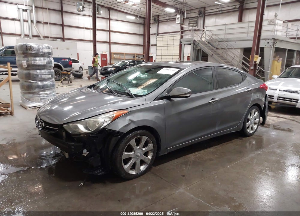 2012 HYUNDAI ELANTRA VIN: 5NPDH4AE5CH134313