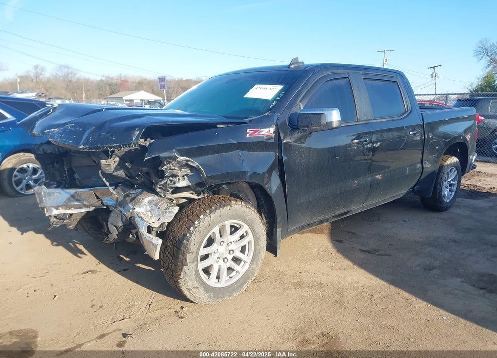 2020 CHEVROLET SILVERADO 1500 4WD SHORT BED LT VIN: 3GCUYDED5LG315809