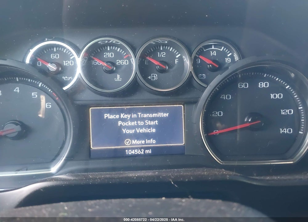 2020 CHEVROLET SILVERADO 1500 4WD SHORT BED LT VIN: 3GCUYDED5LG315809