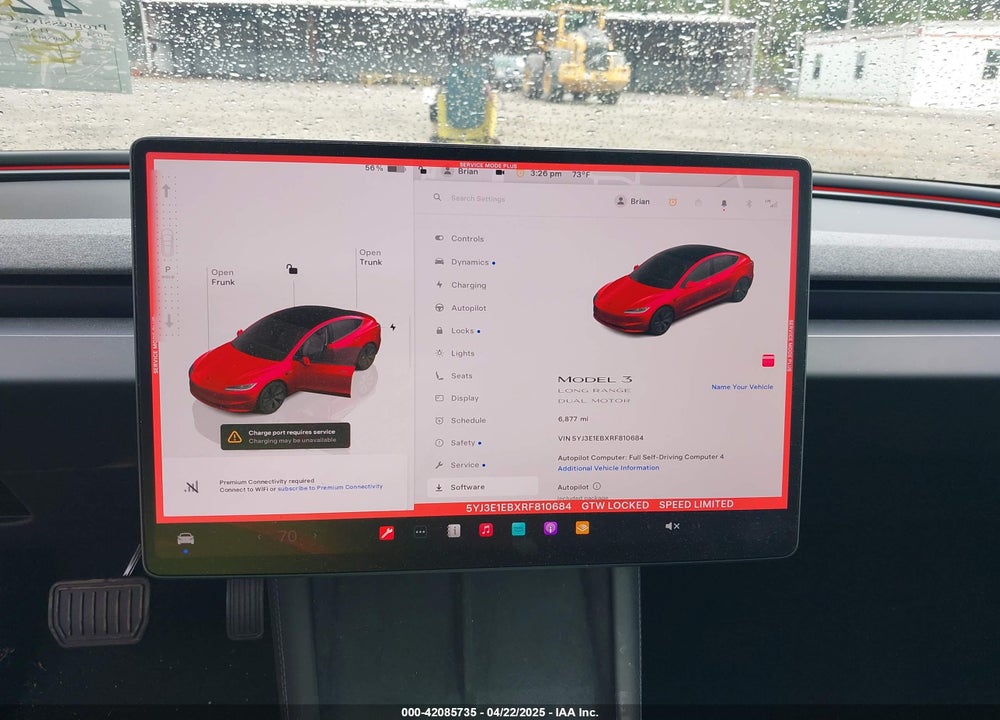 2024 TESLA MODEL 3 VIN: 5YJ3E1EBXRF810684