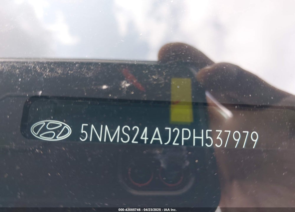 2023 HYUNDAI SANTA FE VIN: 5NMS24AJ2PH537979