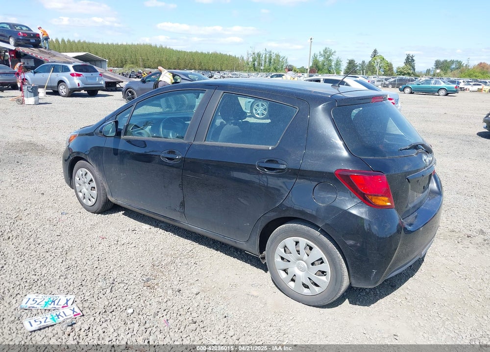 2015 TOYOTA YARIS L VIN: VNKKTUD32FA047097