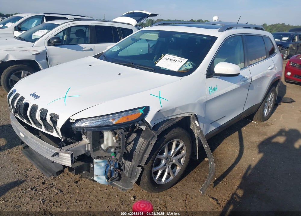 2014 JEEP CHEROKEE LATITUDE VIN: 1C4PJLCB6EW206891