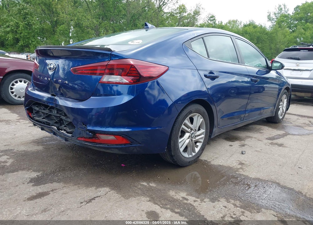2019 HYUNDAI ELANTRA SEL VIN: 5NPD84LF1KH472702