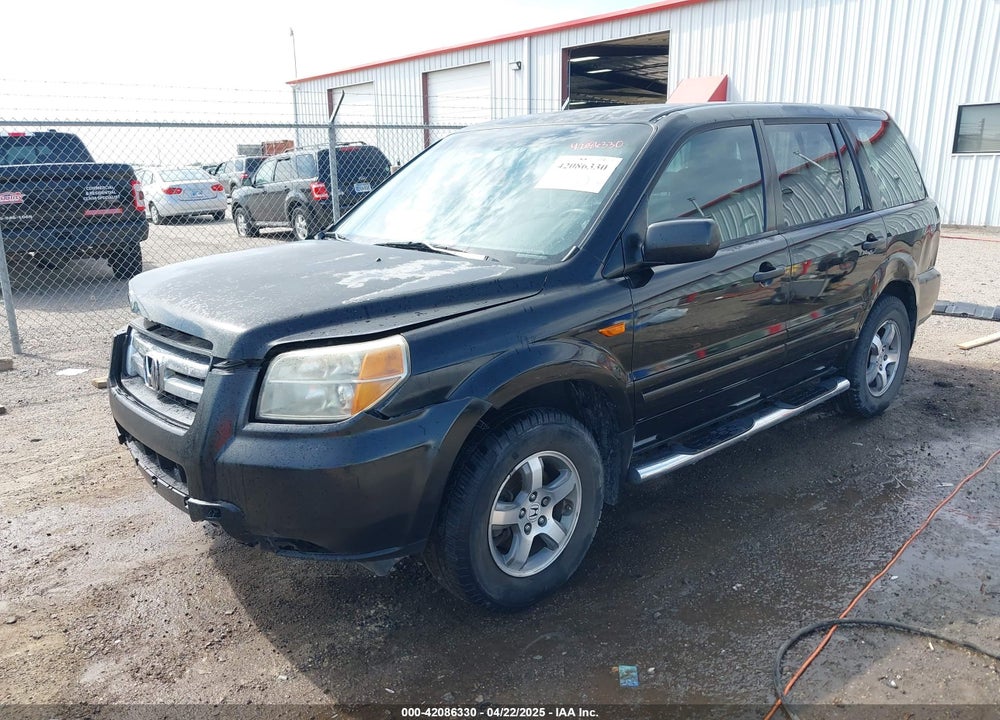 2007 HONDA PILOT VIN: 5FNYF28177B015729
