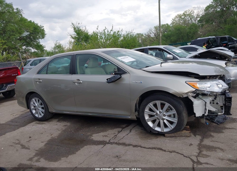 2014 TOYOTA CAMRY HYBRID XLE VIN: 4T1BD1FKXEU118905