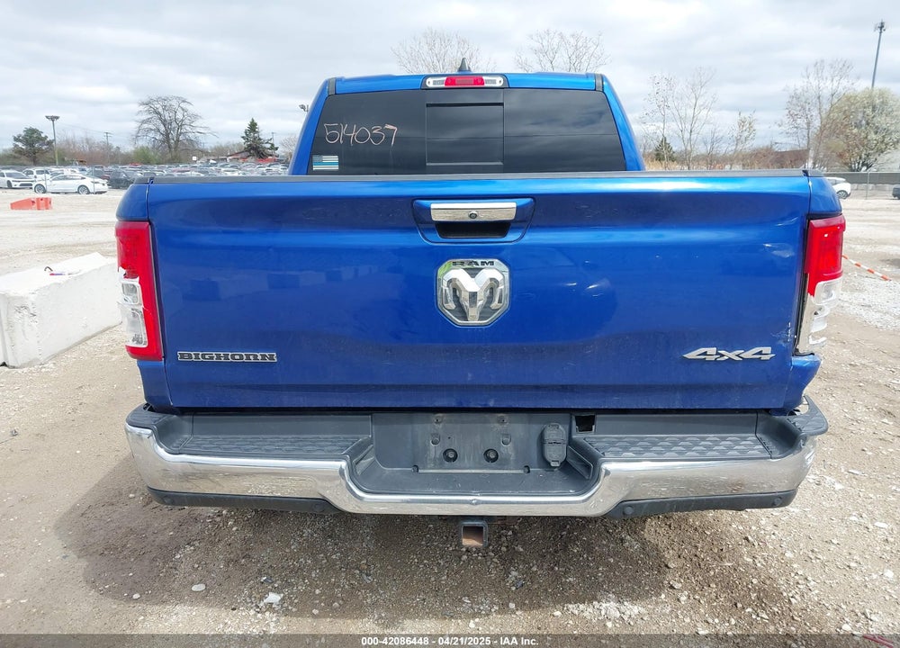 2019 RAM 1500 BIG HORN/LONE STAR 4X4 5'7 BOX VIN: 1C6RRFFG5KN755405