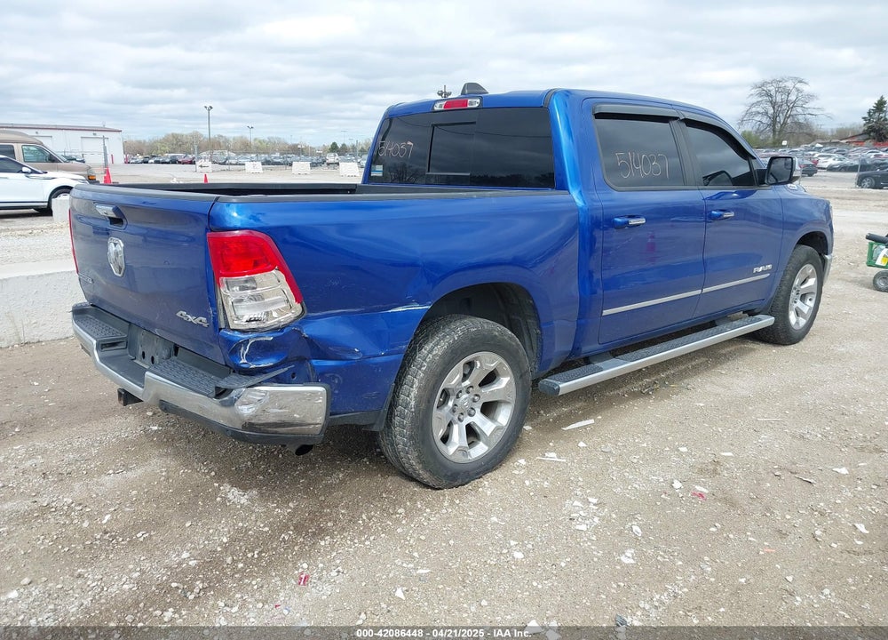 2019 RAM 1500 BIG HORN/LONE STAR 4X4 5'7 BOX VIN: 1C6RRFFG5KN755405