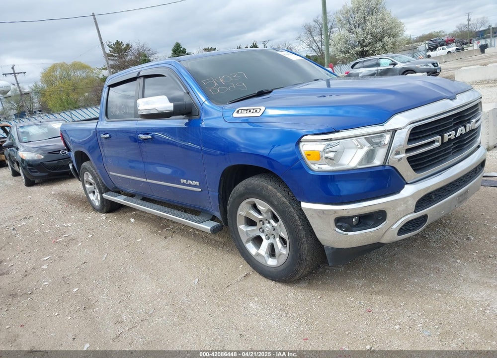 2019 RAM 1500 BIG HORN/LONE STAR 4X4 5'7 BOX VIN: 1C6RRFFG5KN755405
