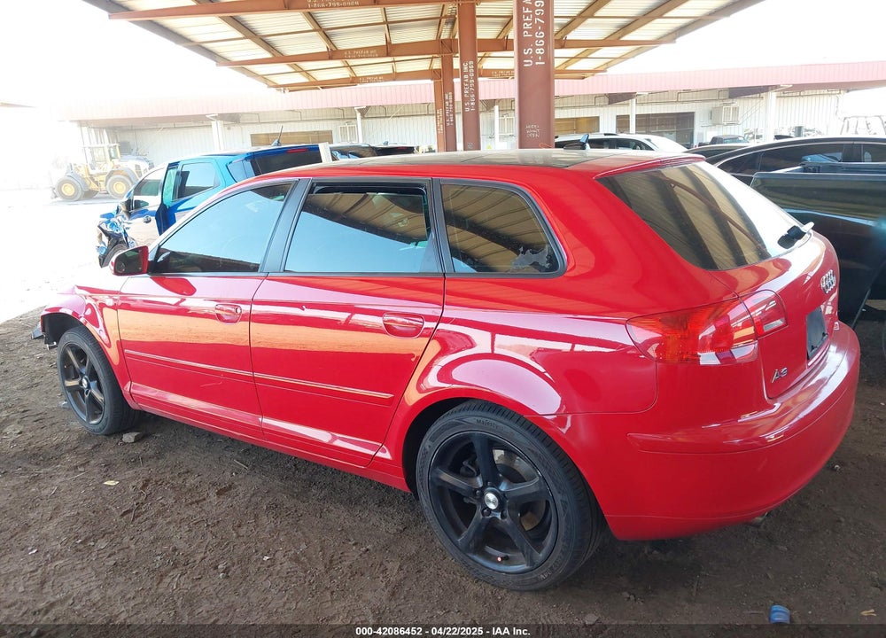 2007 AUDI A3 VIN: WAUNF78P47A049671
