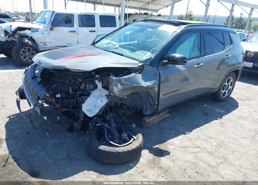 2022 JEEP COMPASS VIN: 3C4NJDDB2NT224046