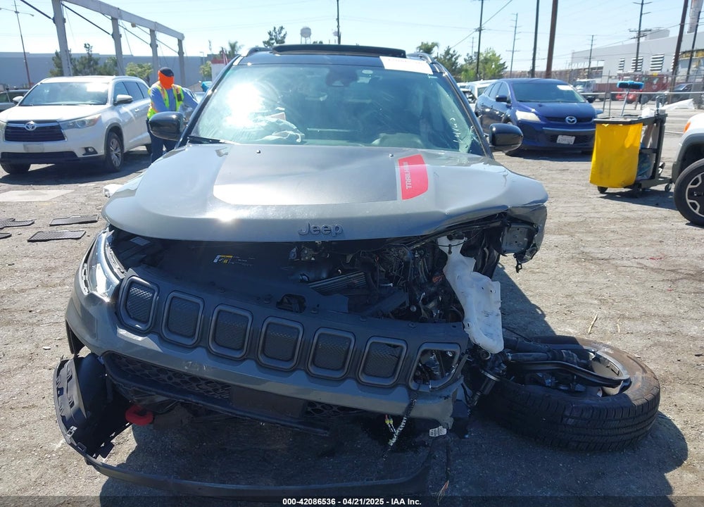 2022 JEEP COMPASS VIN: 3C4NJDDB2NT224046