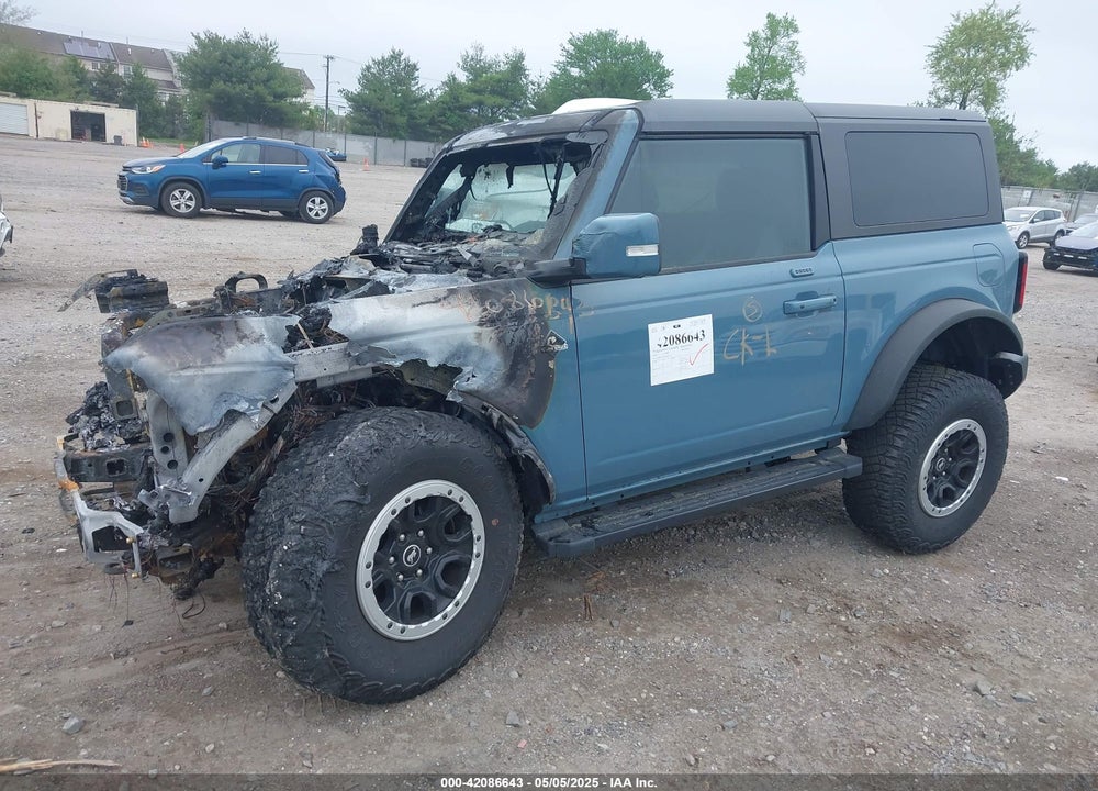 2022 FORD BRONCO OUTER BANKS VIN: 1FMDE5CP4NLB66712