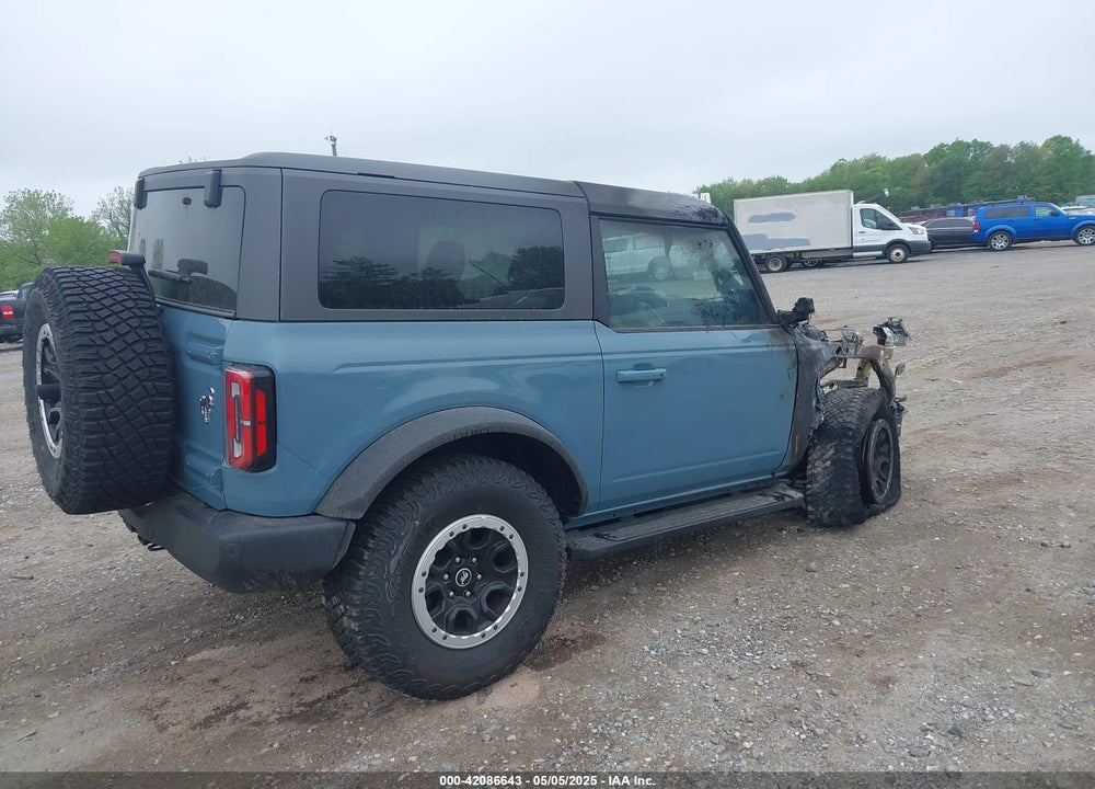 2022 FORD BRONCO OUTER BANKS VIN: 1FMDE5CP4NLB66712