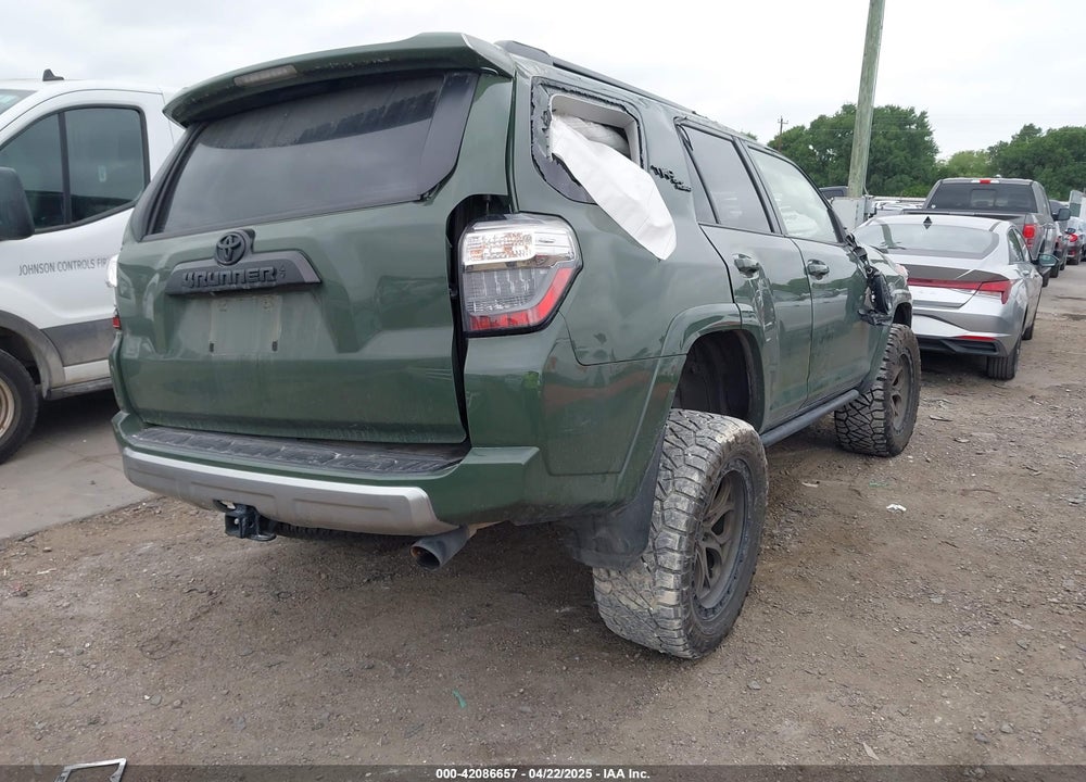 2022 TOYOTA 4RUNNER TRD OFF ROAD PREMIUM VIN: JTERU5JR2N5980584