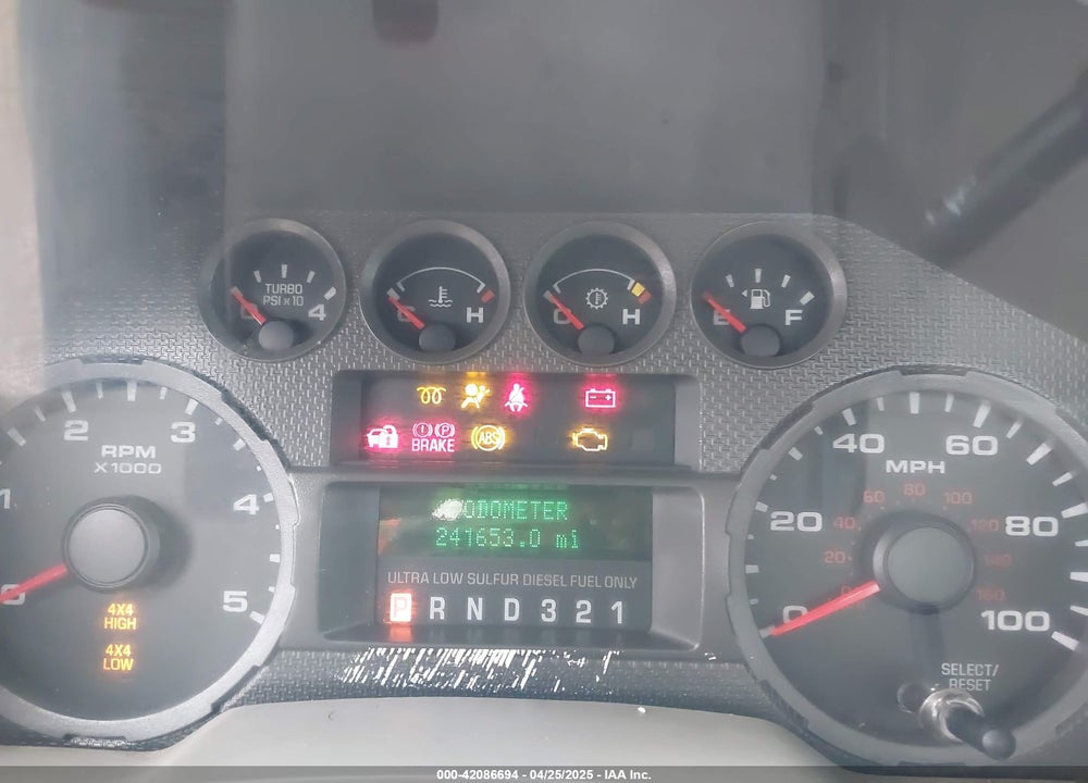 2010 FORD F-550 CHASSIS XL/XLT VIN: 1FDAF5HR1AEA55401