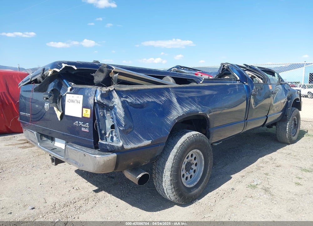2006 DODGE RAM 2500 VIN: 1D7KS28C86J172914