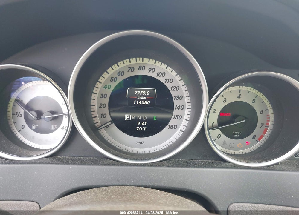 2013 MERCEDES-BENZ C CLASS VIN: WDDGJ4HB5DG040733