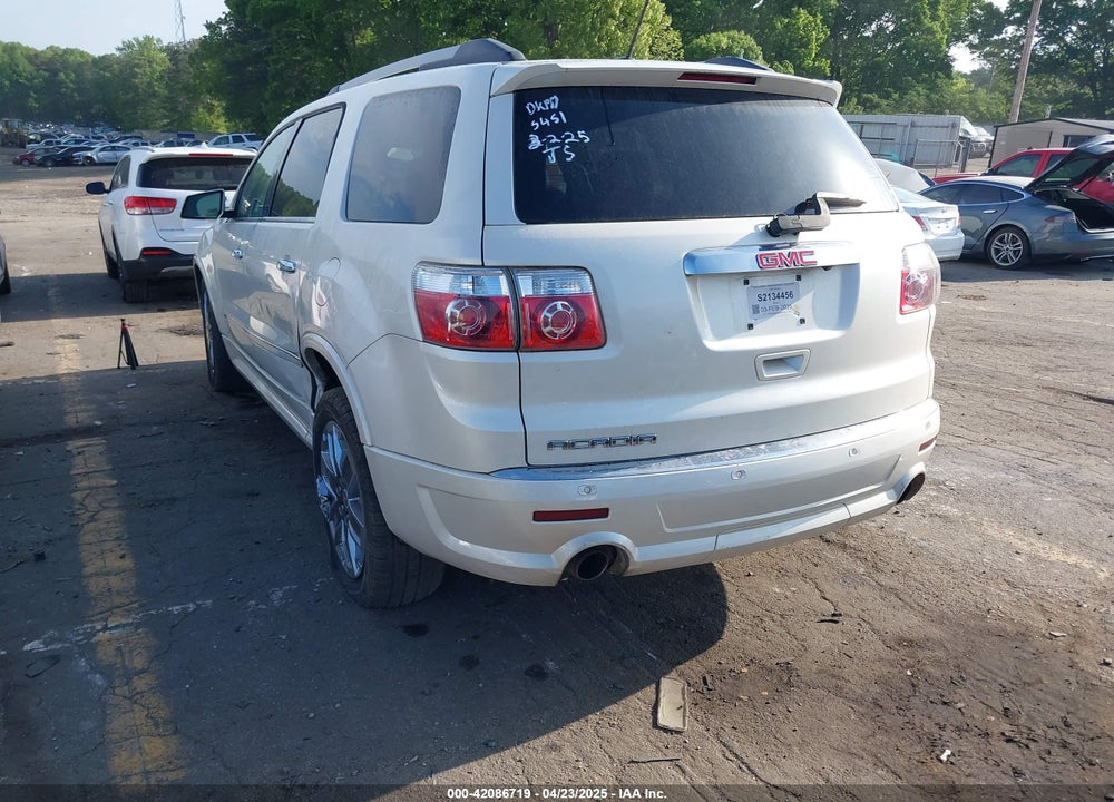 2011 GMC ACADIA DENALI VIN: 1GKKRTED0BJ335451