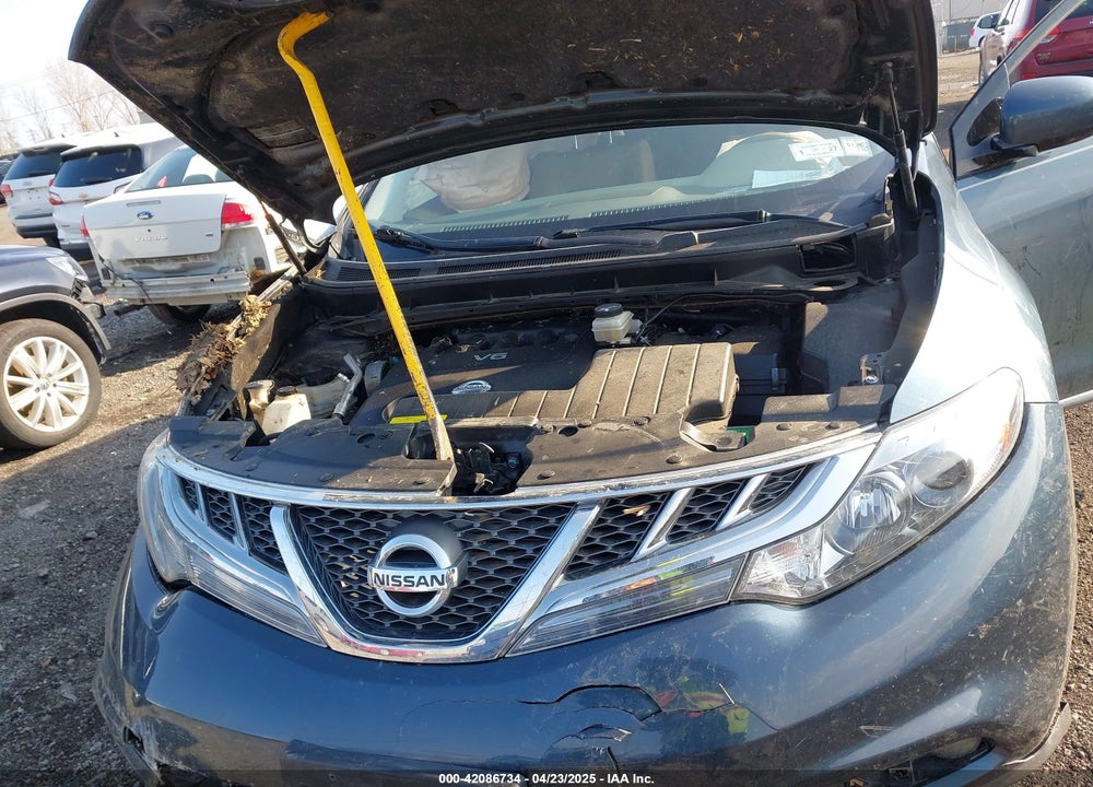 2012 NISSAN MURANO VIN: JN8AZ1MW5CW219248