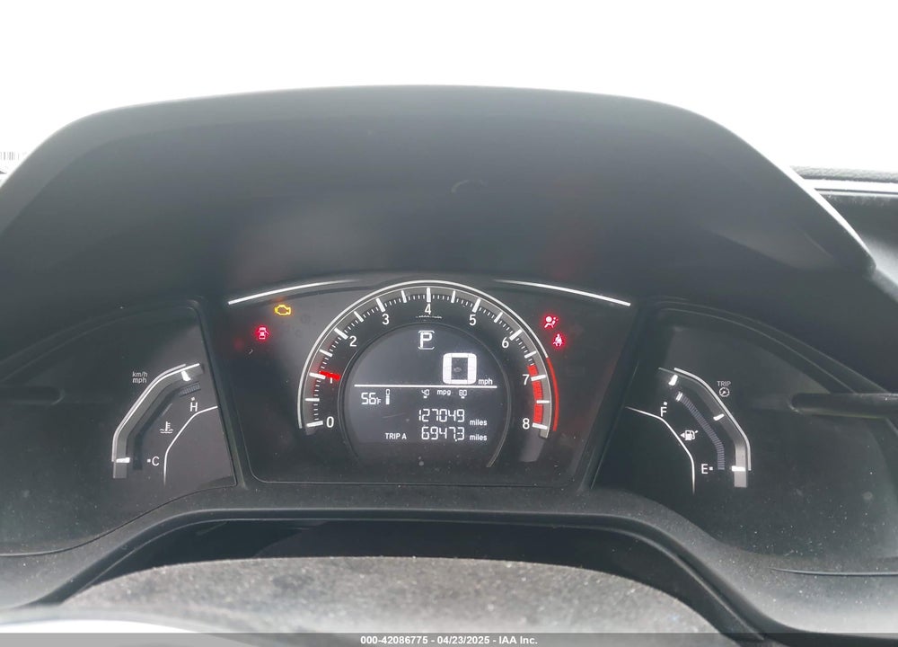 2016 HONDA CIVIC VIN: 19XFC2F52GE051954