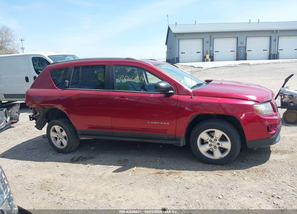 2014 JEEP COMPASS VIN: 1C4NJCBA9ED812424