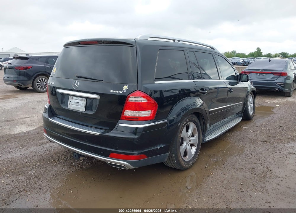 2010 MERCEDES-BENZ GL 450 4MATIC VIN: 4JGBF7BE5AA540329