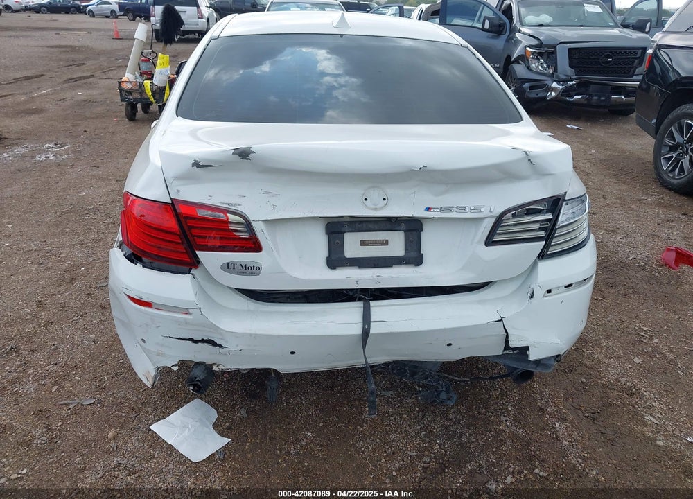 2014 BMW 5 SERIES VIN: WBA5B1C57ED475753