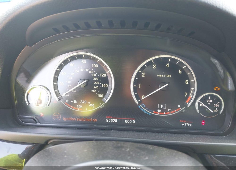 2014 BMW 5 SERIES VIN: WBA5B1C57ED475753