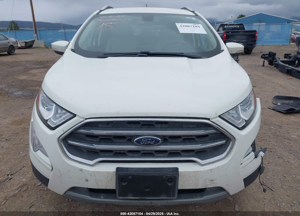 2019 FORD ECOSPORT VIN: MAJ6S3KLXKC297718