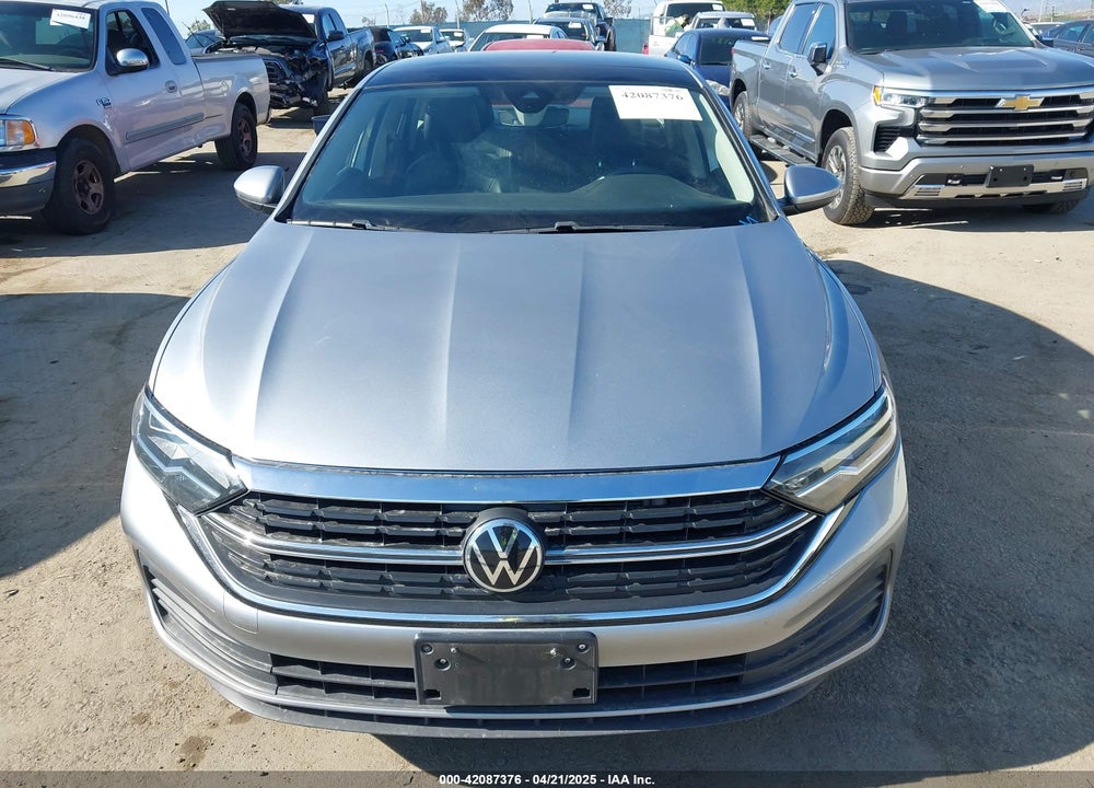 2022 VOLKSWAGEN JETTA VIN: 3VW7M7BU1NM019993