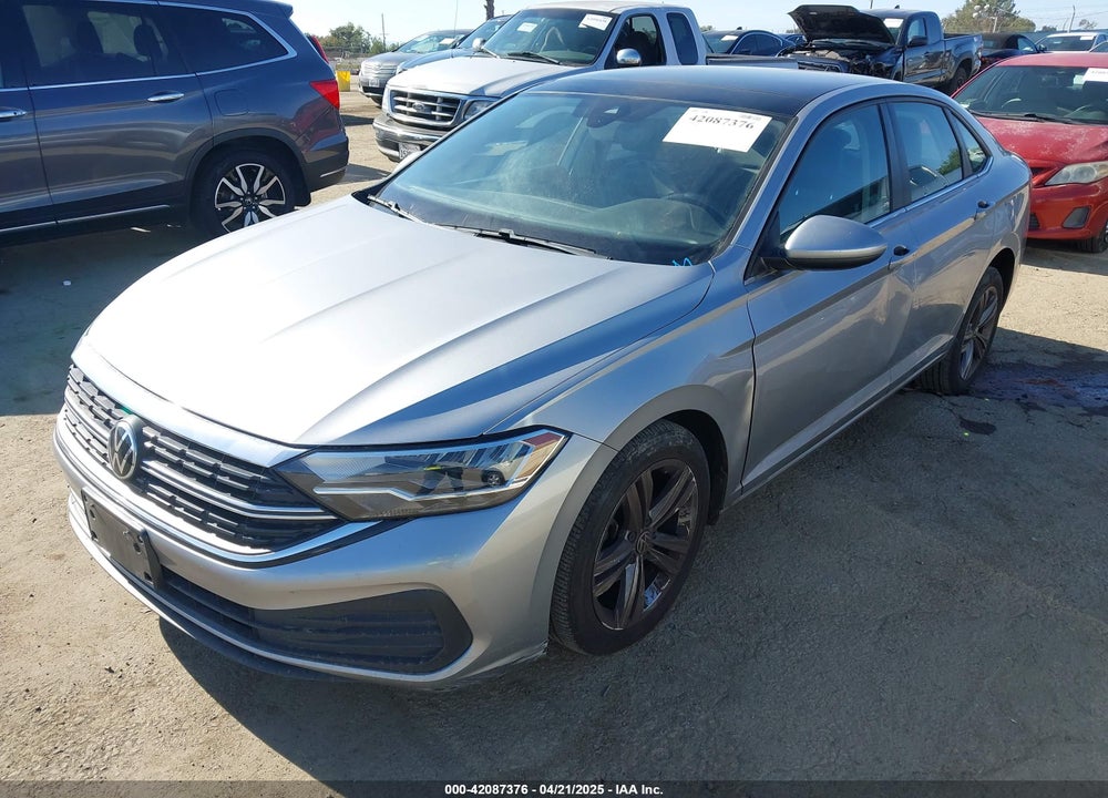 2022 VOLKSWAGEN JETTA VIN: 3VW7M7BU1NM019993