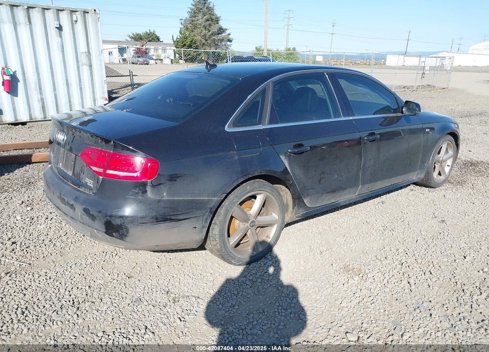 2012 AUDI A4 VIN: WAUFFAFL2CA118806