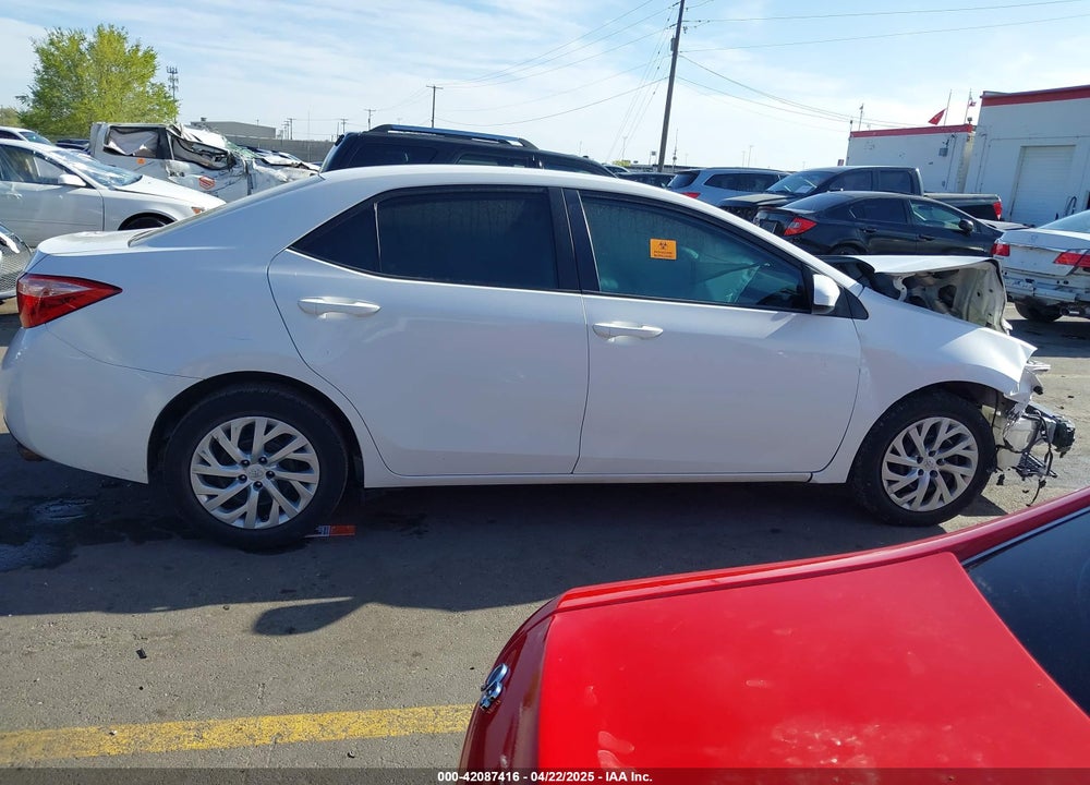 2018 TOYOTA COROLLA LE VIN: 2T1BURHEXJC096289