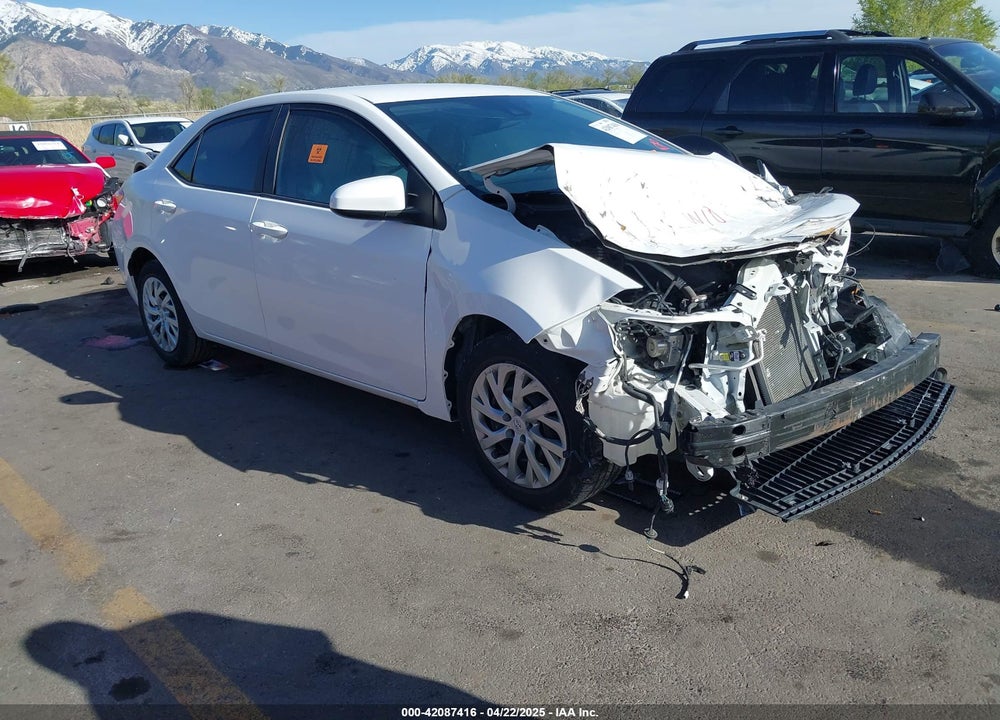 2018 TOYOTA COROLLA LE VIN: 2T1BURHEXJC096289