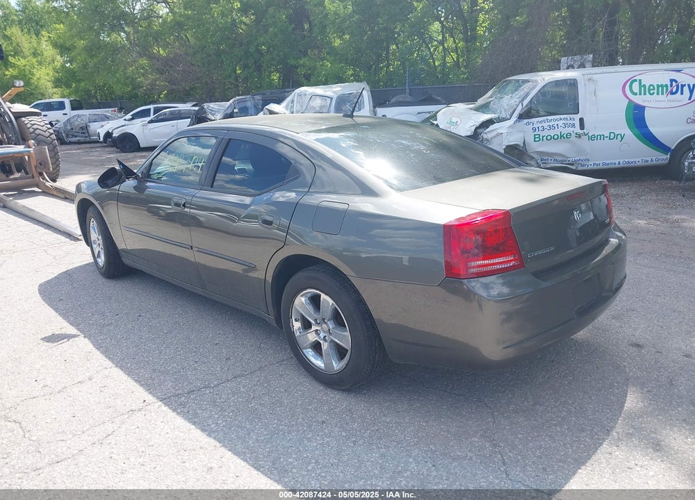 2008 DODGE CHARGER SXT VIN: 2B3KA33G08H128571