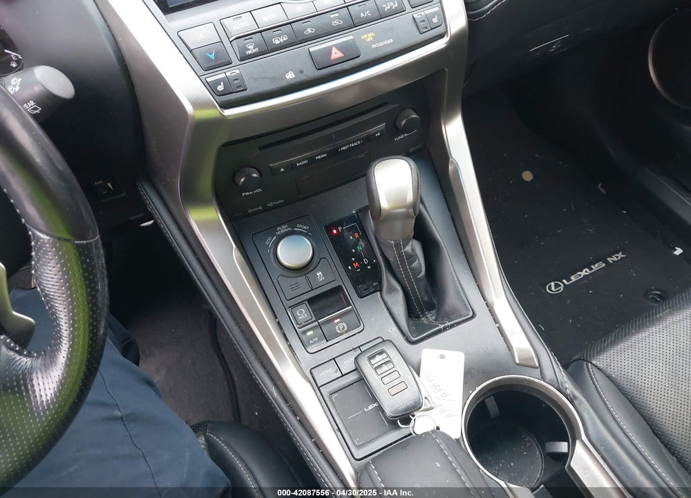 2017 LEXUS NX 200T F SPORT VIN: JTJYARBZ2H2072623