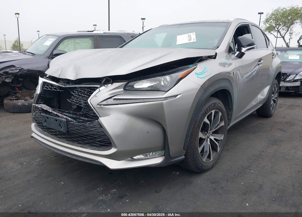 2017 LEXUS NX 200T F SPORT VIN: JTJYARBZ2H2072623