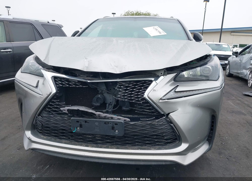 2017 LEXUS NX 200T F SPORT VIN: JTJYARBZ2H2072623