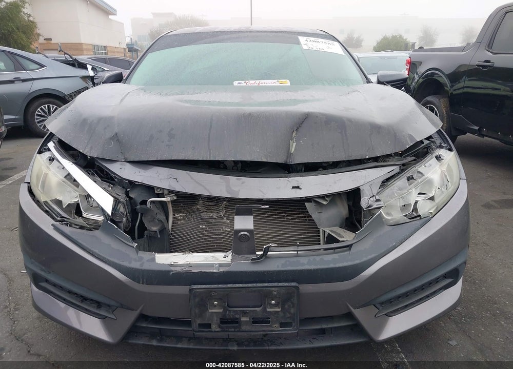 2016 HONDA CIVIC VIN: 2HGFC2F57GH537052