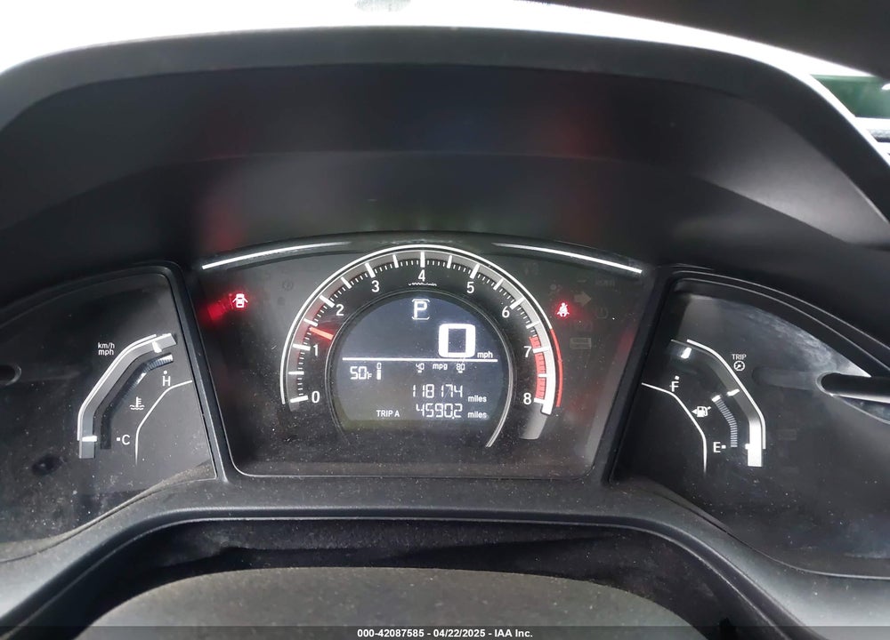 2016 HONDA CIVIC VIN: 2HGFC2F57GH537052