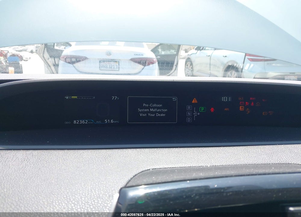2016 TOYOTA PRIUS THREE TOURING VIN: JTDKARFU8G3515454