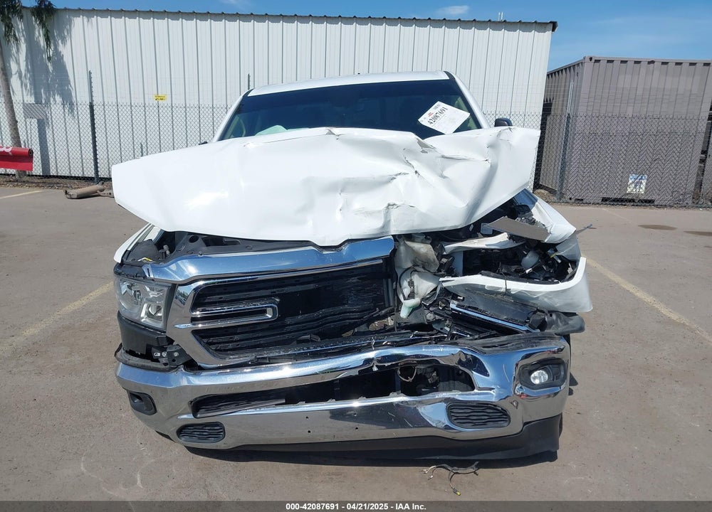 2020 RAM 1500 BIG HORN 4X2 5'7 BOX VIN: 1C6RREFT6LN100386