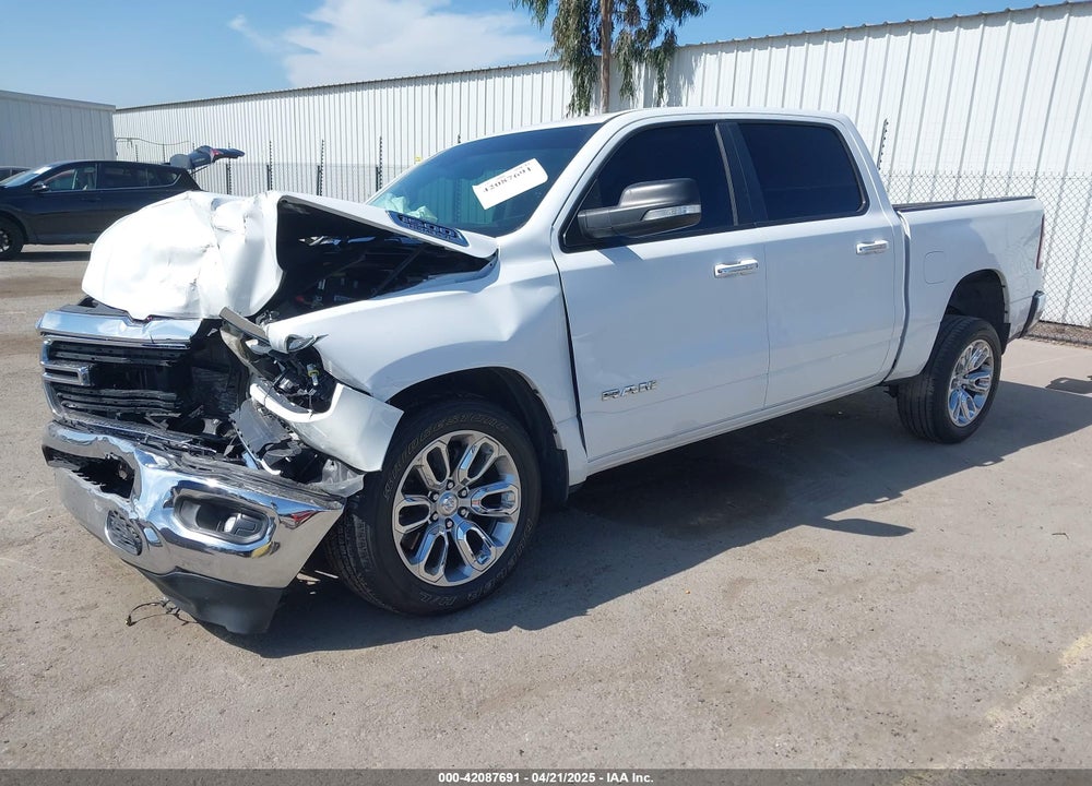 2020 RAM 1500 BIG HORN 4X2 5'7 BOX VIN: 1C6RREFT6LN100386