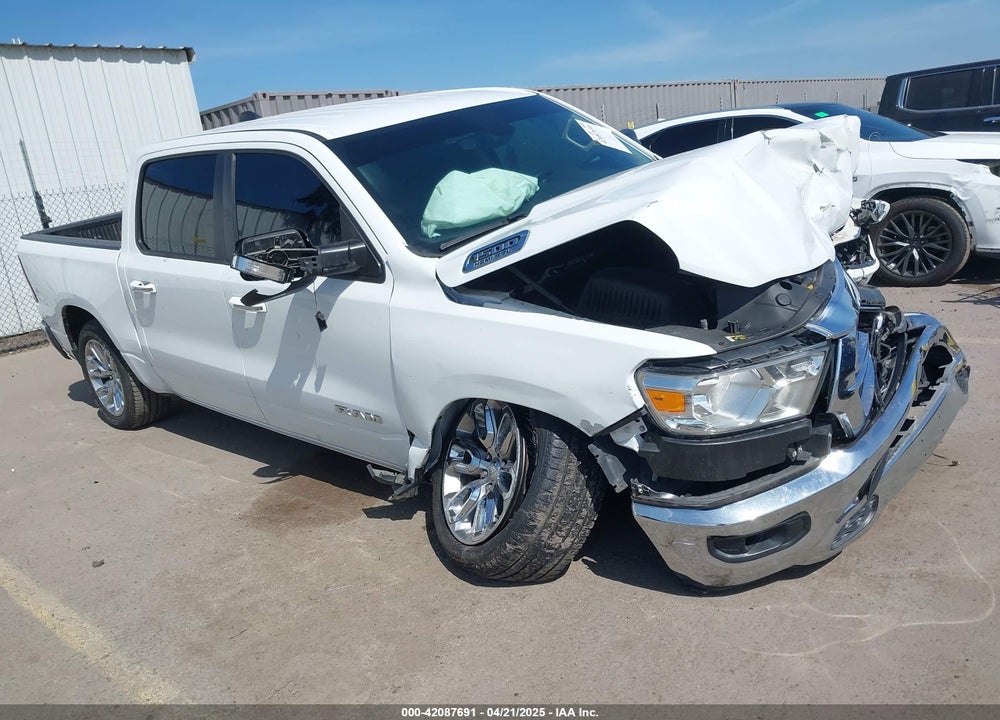 2020 RAM 1500 BIG HORN 4X2 5'7 BOX VIN: 1C6RREFT6LN100386
