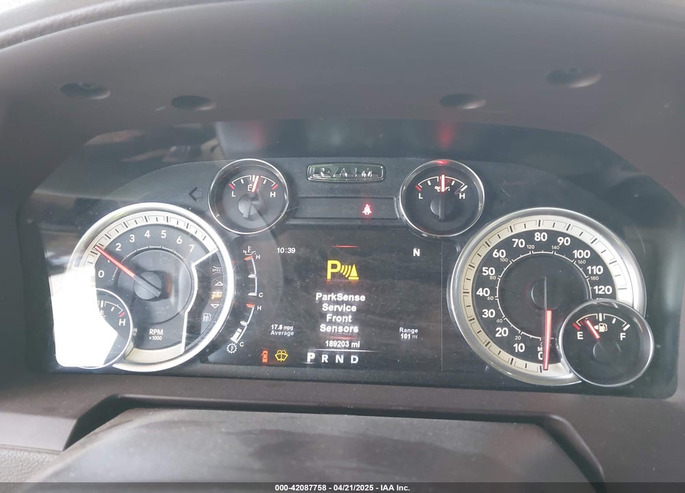 2017 RAM 1500 LAIE  4X4 5'7 BOX VIN: 1C6RR7NT7HS817210