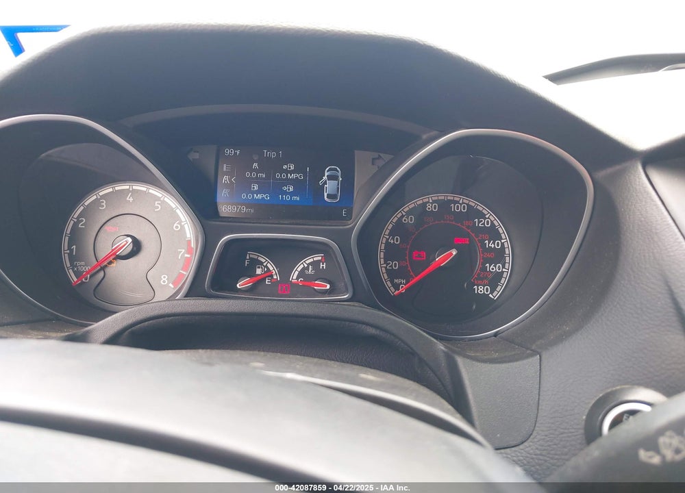 2018 FORD FOCUS ST VIN: 1FADP3L94JL219039