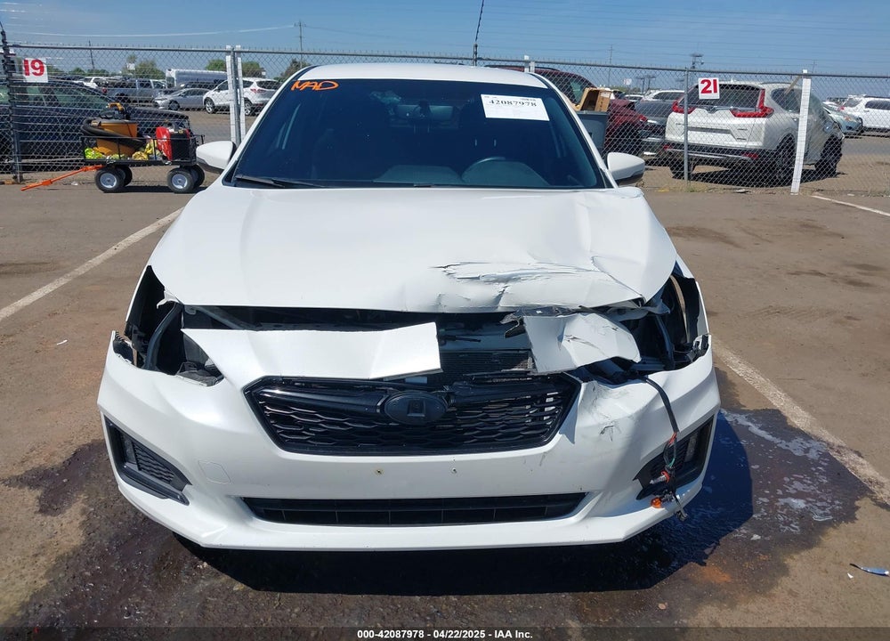2019 SUBARU IMPREZA VIN: 4S3GTAJ69K1750606