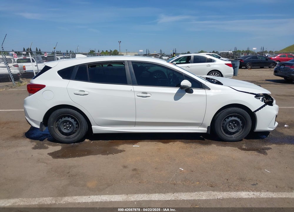 2019 SUBARU IMPREZA VIN: 4S3GTAJ69K1750606